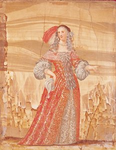 Portrait of Madeleine Bejart in the role of Madelon in 